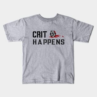 Crit Happens - Light Kids T-Shirt